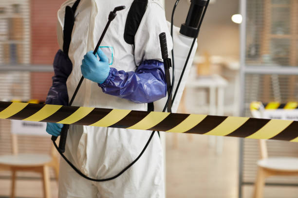 Professional Crime Scene Cleanup technician working in Floral Park, NY